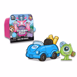 GP TOYS Doorables - Let's Go Vehicule et figurine - Asst - Serie 2 - en présentoir, 100 mm, 40 g, Multicolore