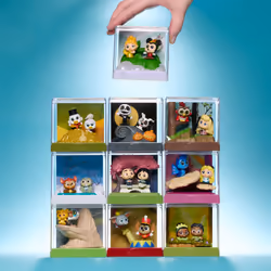 GP TOYS Doorables - Moment de Films (2 figurines & 1 scène) - Asst - en présentoir