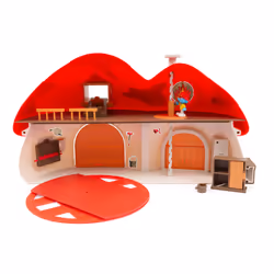 GP TOYS Les Schtroumpfs - Caserne de pompier avec figurine