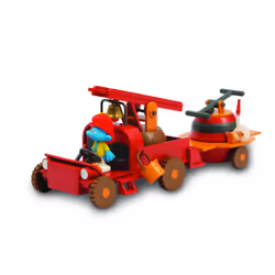 GP TOYS Les Schtroumpfs - Camion de pompier avec figurine - Vue supplémentaire 4