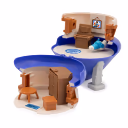 GP TOYS Les Schtroumpfs - Maison Magique (avec clé, 1 figurine et des accessoires) - Stchtroumpfs Bricoleur