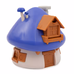GP TOYS Les Schtroumpfs - Maison Magique (avec clé, 1 figurine et des accessoires) - Stchtroumpfs Bricoleur - Vue supplémentaire 4