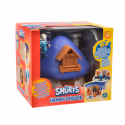 GP TOYS Les Schtroumpfs - Maison Magique (avec clé, 1 figurine et des accessoires) - Stchtroumpfs Bricoleur - Vue supplémentaire 7