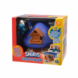 GP TOYS Les Schtroumpfs - Maison Magique (avec clé, 1 figurine et des accessoires) - Stchtroumpfs Bricoleur - Vue supplémentaire 8