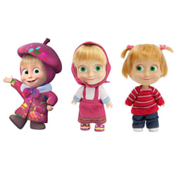GP TOYS Masha et Michka - Poupée 12 cm - Asst 2