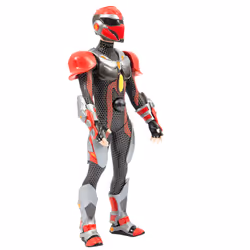 GP TOYS Gormiti - Figurine articulée de 27 cm Scion avec projecteur - Feu, Batteries requises, 240 g