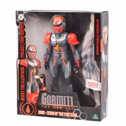 GP TOYS Gormiti - Figurine articulée de 27 cm Scion avec projecteur - Feu - Vue supplémentaire 4