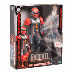 GP TOYS Gormiti - Figurine articulée de 27 cm Scion avec projecteur - Feu - Vue supplémentaire 5