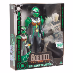GP TOYS Gormiti - Figurine articulée de 27 cm Scion avec projecteur - Terre - Vue supplémentaire 4