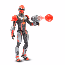 GP TOYS Gormiti - Figurine articulée de 15 cm Scion avec fonction d'attaque - Feu, 60 g