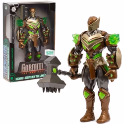 Gormiti - Figurine articulée de 27 cm avec arme - Terre