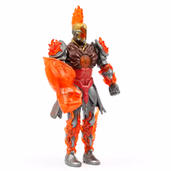 GP TOYS Gormiti - Figurine articulée de 27 cm Gormiti avec arme - Feu - Vue supplémentaire 5