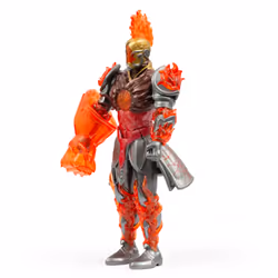 GP TOYS Gormiti - Figurine articulée de 27 cm Gormiti avec arme - Feu - Vue supplémentaire 7