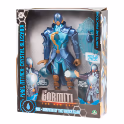 Gormiti - Figurine articulée de 27 cm avec attaque lumineuse - Eau - Vue supplémentaire 4