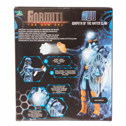 Gormiti - Figurine articulée de 27 cm avec attaque lumineuse - Eau - Vue supplémentaire 8