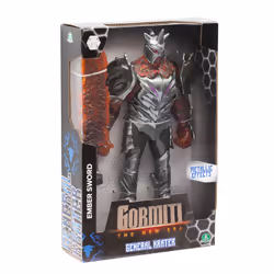 GP TOYS Gormiti - Figurine articulée de 27 cm Gormiti avec arme - General Krater - Vue supplémentaire 5