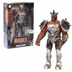 GP TOYS Gormiti - Figurine articulée de 27 cm Gormiti avec arme - General Krater - Vue supplémentaire 7