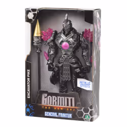 GP TOYS Gormiti - Figurine articulée de 27 cm Gormiti avec arme - General Fraktur