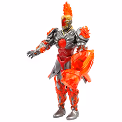 GP TOYS Gormiti - Figurine articulée de 15 cm Gormiti avec arme - Feu, 90 g