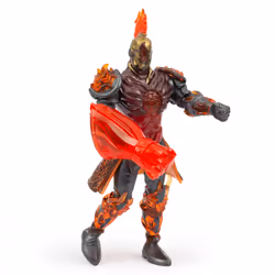GP TOYS Gormiti - Figurine articulée de 15 cm Gormiti avec arme - Feu - Vue supplémentaire 5