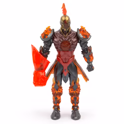 GP TOYS Gormiti - Figurine articulée de 15 cm Gormiti avec arme - Feu - Vue supplémentaire 7