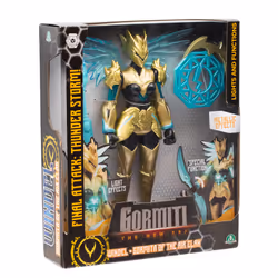 GP TOYS Gormiti - Figurine articulée de 27 cm Gormiti avec attaque lumineuse - Air - Vue supplémentaire 5