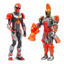 GP TOYS Gormiti - Pack 2 Figurines articulées de 15 cm (Sion + Gormiti) - Feu, 60 g