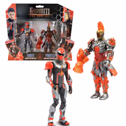 GP TOYS Gormiti - Pack 2 Figurines articulées de 15 cm (Sion + Gormiti) - Feu - Vue supplémentaire 4