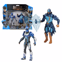 GP TOYS Gormiti - Pack 2 Figurines articulées de 15 cm (Sion + Gormiti) - Eau - Vue supplémentaire 5