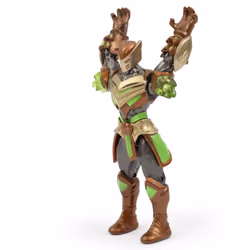 Gormiti - Figurine articulée de 15 cm avec fonction d\u0027attaque - Terre - Vue supplémentaire 4
