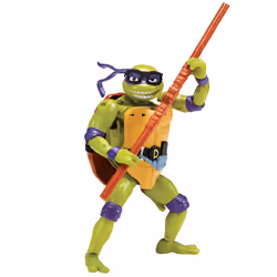GP TOYS Tortues Ninja - Figurine deluxe 15 cm transformable - Donatello, 4 an(s), Multicolore, Plastique