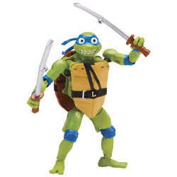 GP TOYS Tortues Ninja - Figurine deluxe 15 cm transformable - Leonardo, 4 an(s), Multicolore, Plastique