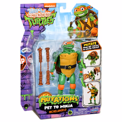 GP TOYS Tortues Ninja - Figurine deluxe 15 cm transformable - Michelangelo
