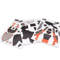GP TOYS GP Sport - Puzzle 3D - Moto Ducati Desmosedici GP - Vue supplémentaire 5