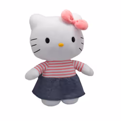 GP TOYS Hello Kitty - Peluche de 30 cm - Robe Denim