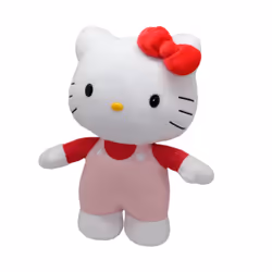 GP TOYS Hello Kitty - Peluche de 30 cm - Tshirt Rose, Multicolore, Garçon/Fille, Chine, CE, 100 mm, 190 mm