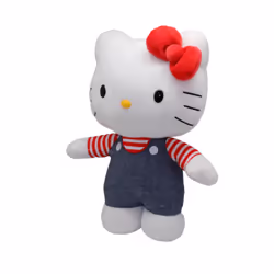 GP TOYS Hello Kitty - Peluche de 30 cm - Bleu Denim