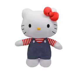 GP TOYS Hello Kitty - Peluche de 30 cm - Bleu Denim - Vue supplémentaire 4