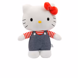 GP TOYS Hello Kitty - Peluche de 30 cm - Bleu Denim - Vue supplémentaire 5