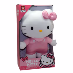 GP TOYS Hello Kitty - Peluche de 30 cm - Robe a point rose - Vue supplémentaire 5