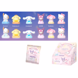 GP TOYS Hello Kitty - Personnage de 4 cm - Asst - Série : Baby Angel (Base lumineuse), Batteries requises, 10 g