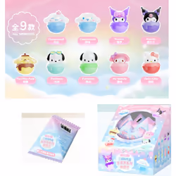 GP TOYS Hello Kitty - Personnage de 4 cm - Asst - Série : Ice Cream, 10 g, Multicolore
