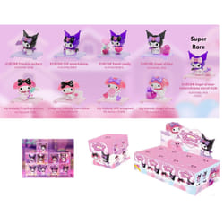 GP TOYS Hello Kitty - Collection Box avec personnage de 6,5 cm - Asst - Série : Kuromi/Melody Love Story