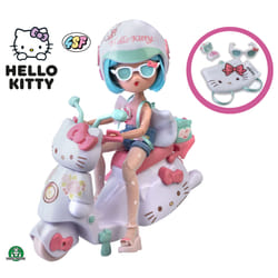 GP TOYS Hello Kitty Poupée 4SF - Pretty Pink avec Scooter