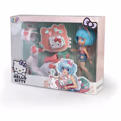 GP TOYS Hello Kitty Poupée 4SF - Pretty Pink avec Scooter - Vue supplémentaire 5