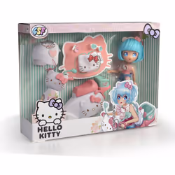 GP TOYS Hello Kitty Poupée 4SF - Pretty Pink avec Scooter - Vue supplémentaire 6