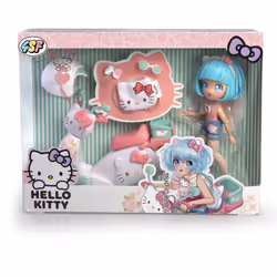 GP TOYS Hello Kitty Poupée 4SF - Pretty Pink avec Scooter - Vue supplémentaire 7