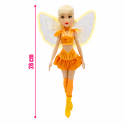 GP TOYS Winx - Poupée 26 cm Ailes Lumineuses - Stella - Vue supplémentaire 3