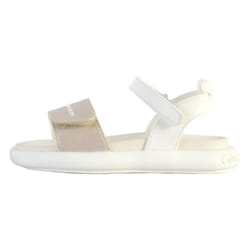 Sandales à scratch enfant Calvin Klein- beige/bianco