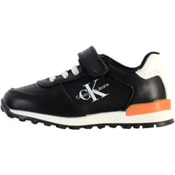 Basket à Scratch Calvin Klein Jeans Low Cut Lace-Up - Noir/Blanc